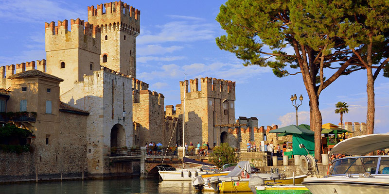Scaligerburg Sirmione am Gardersee